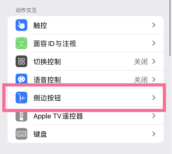 秀山苹果14维修店分享iPhone14 Plus侧键双击下载功能关闭方法 