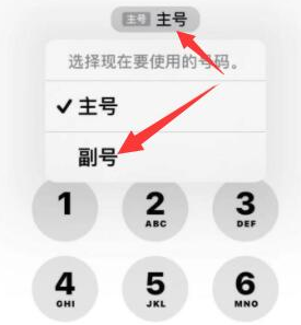 秀山苹果14维修店分享iPhone 14 Pro Max使用副卡打电话的方法 